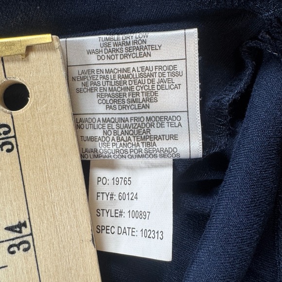 Antigua Chicago Bears Mens Small Quarter Zip Pullover Navy Blue Orange NFL - Picture 10 of 11